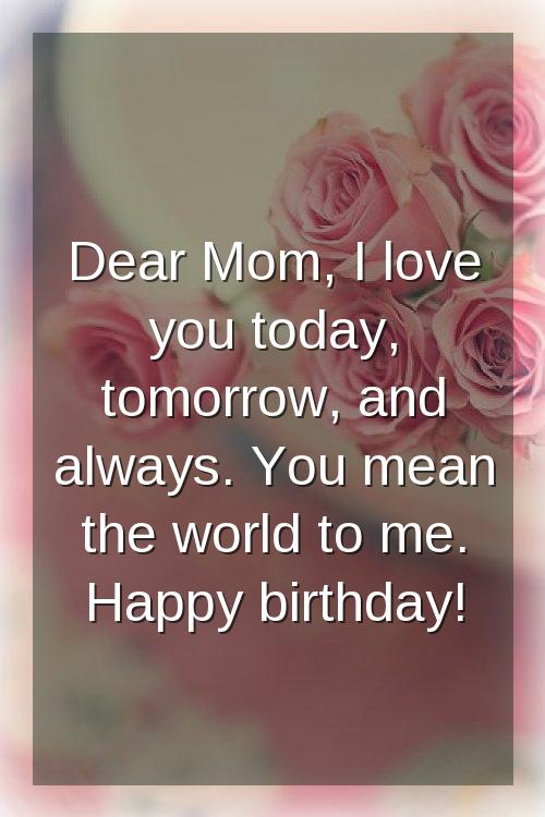 Sentimental andTouching Birthday Wishes